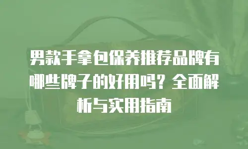 男款手拿包保养推荐品牌有哪些牌子的好用吗？全面解析与实用指南