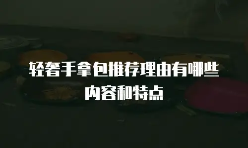 轻奢手拿包推荐理由有哪些内容和特点
