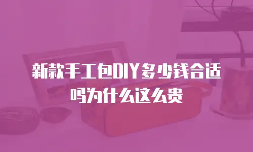 新款手工包DIY多少钱合适吗为什么这么贵