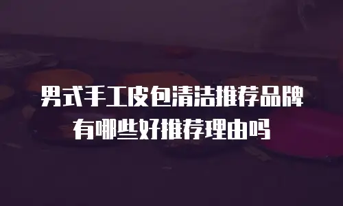 男式手工皮包清洁推荐品牌有哪些好推荐理由吗