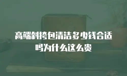 高端斜挎包清洁多少钱合适吗为什么这么贵