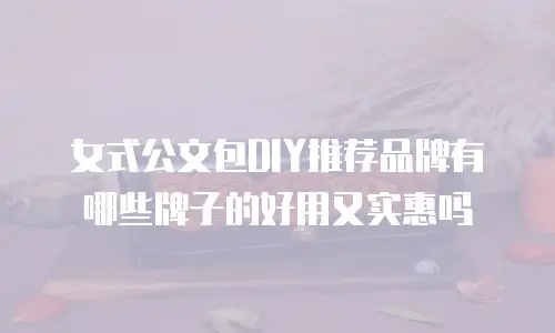 女式公文包DIY推荐品牌有哪些牌子的好用又实惠吗