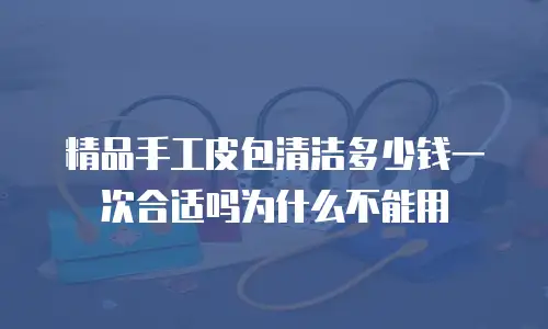 精品手工皮包清洁多少钱一次合适吗为什么不能用