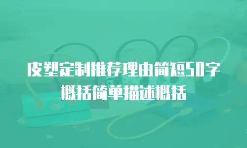 皮塑定制推荐理由简短50字概括简单描述概括