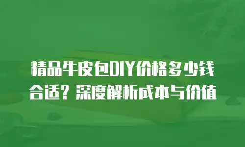 精品牛皮包DIY价格多少钱合适？深度解析成本与价值