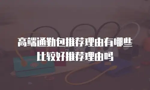 高端通勤包推荐理由有哪些比较好推荐理由吗