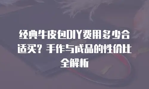 经典牛皮包DIY费用多少合适买？手作与成品的性价比全解析