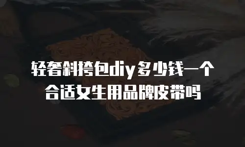 轻奢斜挎包diy多少钱一个合适女生用品牌皮带吗