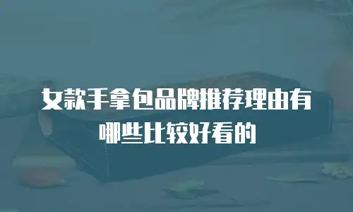 女款手拿包品牌推荐理由有哪些比较好看的