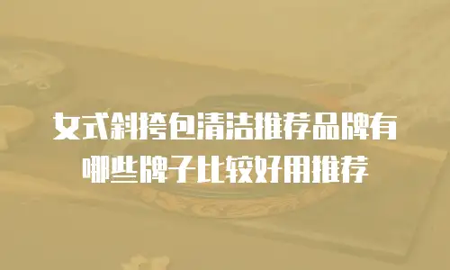女式斜挎包清洁推荐品牌有哪些牌子比较好用推荐