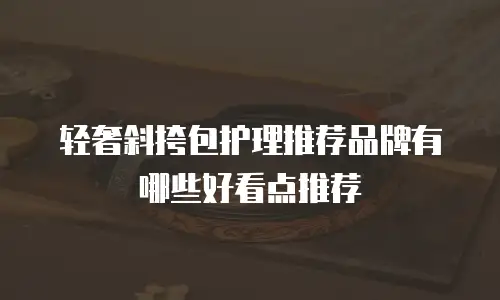 轻奢斜挎包护理推荐品牌有哪些好看点推荐