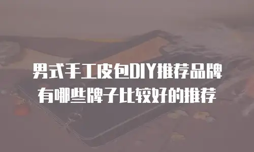 男式手工皮包DIY推荐品牌有哪些牌子比较好的推荐