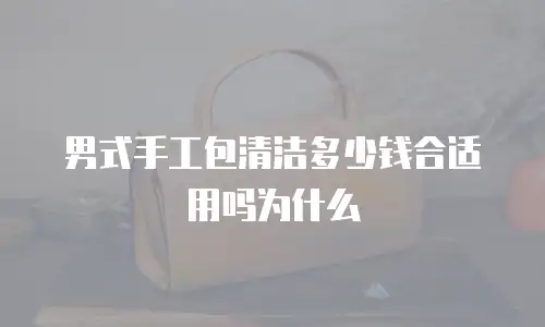 男式手工包清洁多少钱合适用吗为什么