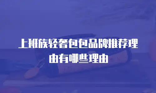 上班族轻奢包包品牌推荐理由有哪些理由