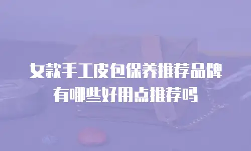 女款手工皮包保养推荐品牌有哪些好用点推荐吗