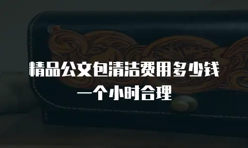 精品公文包清洁费用多少钱一个小时合理