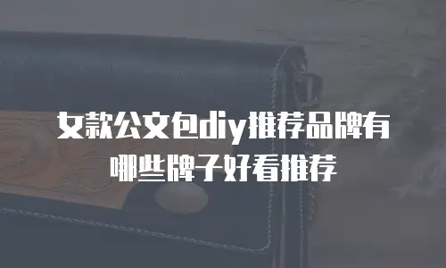 女款公文包diy推荐品牌有哪些牌子好看推荐