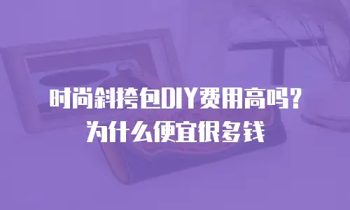 时尚斜挎包DIY费用高吗？为什么便宜很多钱
