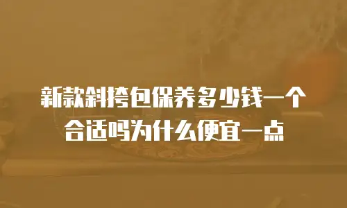 新款斜挎包保养多少钱一个合适吗为什么便宜一点