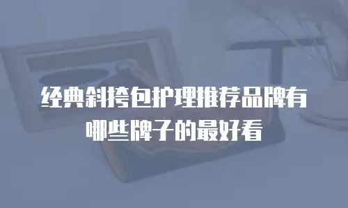 经典斜挎包护理推荐品牌有哪些牌子的最好看