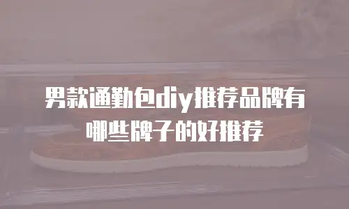 男款通勤包diy推荐品牌有哪些牌子的好推荐