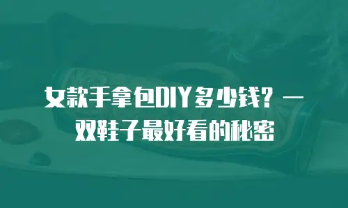 女款手拿包DIY多少钱？一双鞋子最好看的秘密
