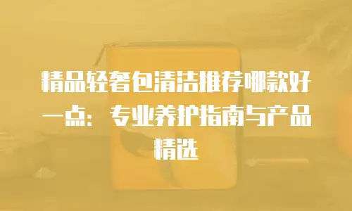 精品轻奢包清洁推荐哪款好一点：专业养护指南与产品精选