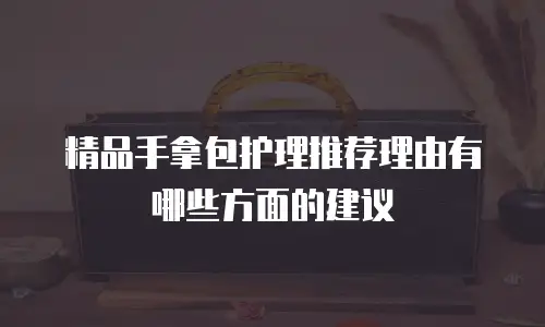 精品手拿包护理推荐理由有哪些方面的建议