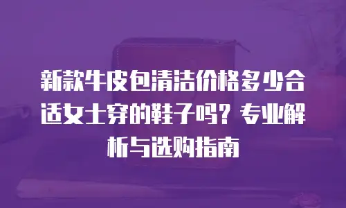 新款牛皮包清洁价格多少合适女士穿的鞋子吗？专业解析与选购指南