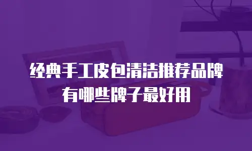 经典手工皮包清洁推荐品牌有哪些牌子最好用