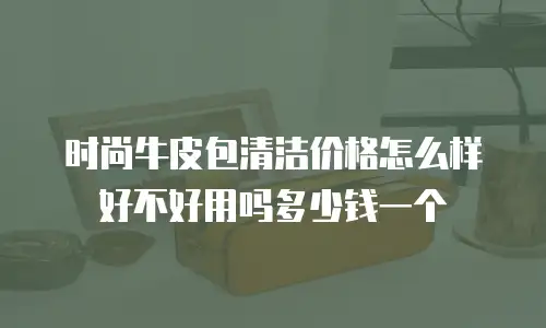 时尚牛皮包清洁价格怎么样好不好用吗多少钱一个