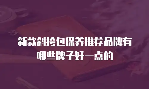 新款斜挎包保养推荐品牌有哪些牌子好一点的