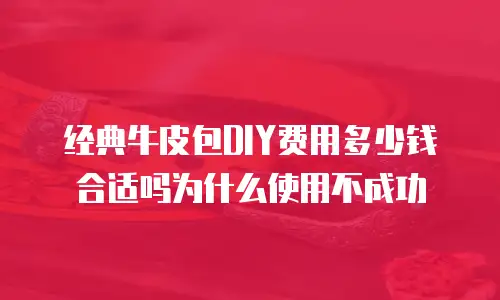 经典牛皮包DIY费用多少钱合适吗为什么使用不成功