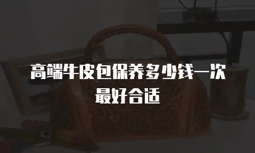 高端牛皮包保养多少钱一次最好合适