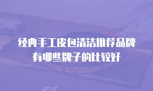 经典手工皮包清洁推荐品牌有哪些牌子的比较好
