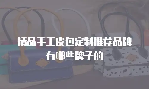 精品手工皮包定制推荐品牌有哪些牌子的