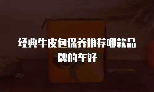经典牛皮包保养推荐哪款品牌的车好