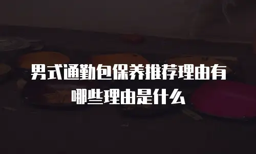 男式通勤包保养推荐理由有哪些理由是什么