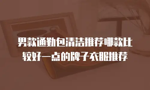 男款通勤包清洁推荐哪款比较好一点的牌子衣服推荐