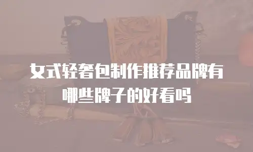 女式轻奢包制作推荐品牌有哪些牌子的好看吗