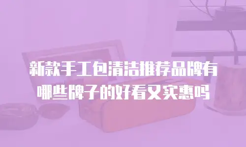 新款手工包清洁推荐品牌有哪些牌子的好看又实惠吗