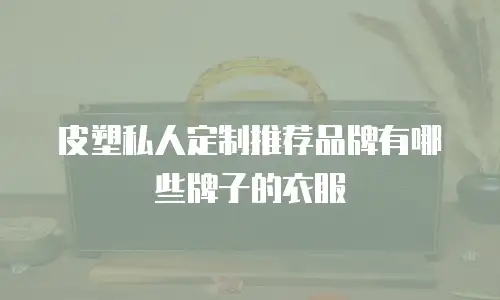 皮塑私人定制推荐品牌有哪些牌子的衣服