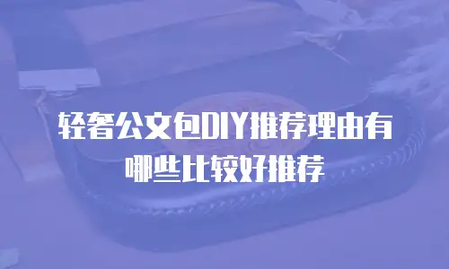 轻奢公文包DIY推荐理由有哪些比较好推荐