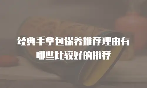 经典手拿包保养推荐理由有哪些比较好的推荐
