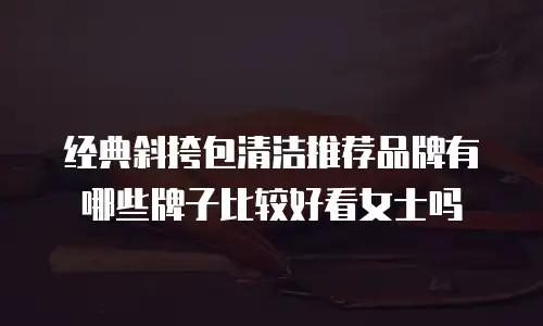 经典斜挎包清洁推荐品牌有哪些牌子比较好看女士吗
