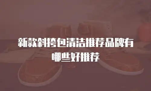 新款斜挎包清洁推荐品牌有哪些好推荐
