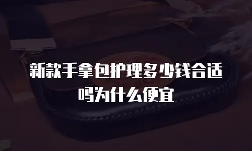 新款手拿包护理多少钱合适吗为什么便宜