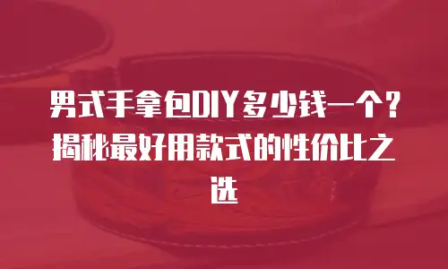 男式手拿包DIY多少钱一个？揭秘最好用款式的性价比之选