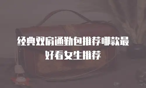 经典双肩通勤包推荐哪款最好看女生推荐