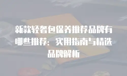 新款轻奢包保养推荐品牌有哪些推荐：实用指南与精选品牌解析